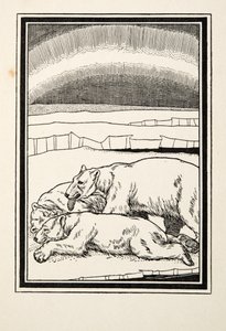 Moederlijke Genegenheid, uit Honderd Anekdotes van Dieren, uitgegeven 1924