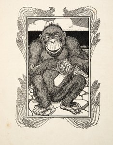 Oesters openen, uit Honderd anekdotes van dieren, pub. 1924