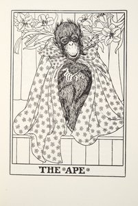 De aap, uit Fontaine Fabels, uitgegeven 1905