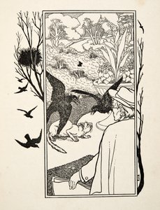 De Kat en Kraaien, uit Honderd Anekdotes van Dieren, pub. 1924