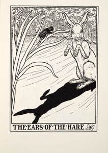 De Oren van de Haas, uit Fontaine Fabels, uitgegeven 1905