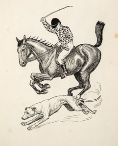 Het Paard en de Windhond, uit Honderd Anekdotes van Dieren, uitgegeven 1924 door Percy J. Billingshurst