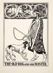 De oude hond en zijn meester, uit Honderd fabels van Aesopus