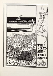 De rat en de oester, uit Fontaine Fabels, uitgegeven 1905