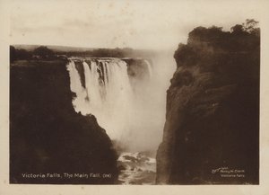 Victoria Falls, De Hoofdfall door Percy M. Clark