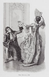 Dansen: Het Menuet door Percy Macquoid