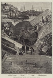 Onze visserij-industrieën, drijfnetvisserij op sardines voor de kust van Cornwall door Percy Robert Craft