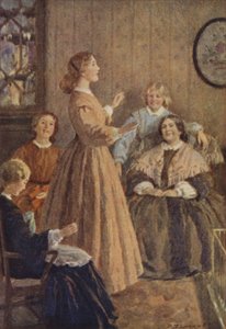 Illustratie voor Little Women door Louis M Alcott
