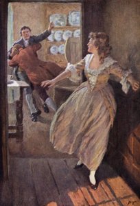 Illustratie voor Wuthering Heights door Emily Bronte