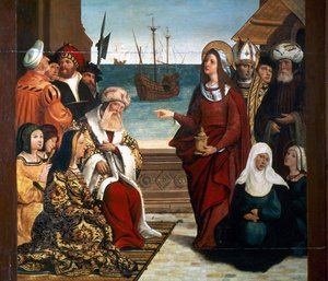 Altaarstuk van Maria Magdalena (detail)
