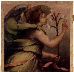 Engel van de Aankondiging (detail)