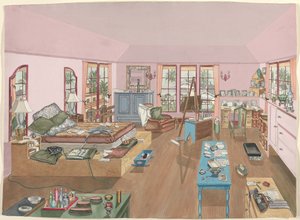 Slaapkamer, 1940