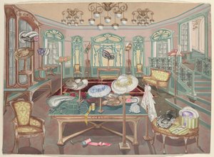 Hoedenwinkel, 1905 door Perkins Harnly