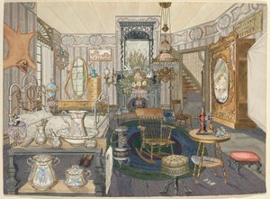 Kamerhuis bed-woonkamer door Perkins Harnly