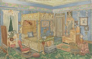 Slaapkamer van een vrouw, 1935-1942