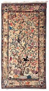 Een fijne Kirman tapijt, 1898-99 door Persian School