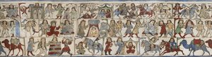 Beker met afbeelding van de "Shahnama", Kashan, Iran, Saljuq-periode, eind 12e eeuw