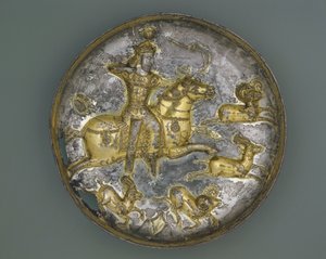 Kom, Iran, Sassanidische periode, 4e-5e eeuw door Persian School