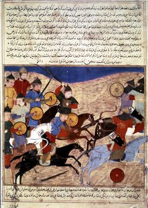 MONGOOLSE Geschiedenis: Mongoolse Krijgers door Persian School