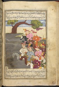 Shah Ismail en de qizilbash, uit 