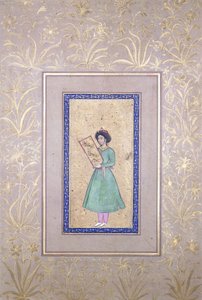 Portret van een jeugd, eind 17e eeuw door Persian School