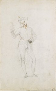 Een Studie voor een Figuur in een Aanbidding van de Wijzen, ca. 1470-1520