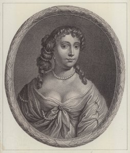 Anne Hyde, hertogin van York, eerste vrouw van koning James II door Peter (after) Lely