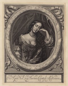 Barbara Villiers, gravin van Castlemaine, minnares van koning Karel II