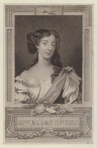 Nell Gwyn, minnares van koning Karel II door Peter (after) Lely