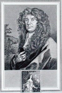 Zelfportret, gegraveerd door J. Corner door Peter (after) Lely