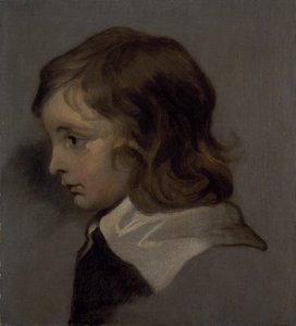 Hoofd van een jonge jongen door Peter (follower of) Lely