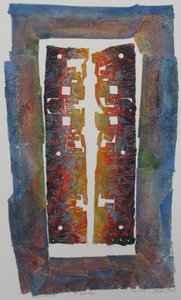 Belgrade Getaway door Peter A Ford