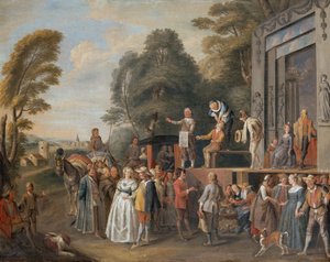 De Charlatans, een Openluchttheater door Peter Angelis