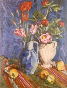 Bloemenstilleven met Appels