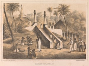 Boeddhistische Tempel, Ceylon