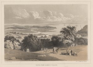 Napha uit Bamboedorp, litho door Sarony und Co., 1855