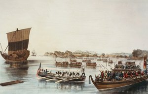 De Rubicon oversteken, ca. 1853