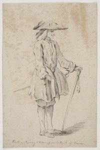 Holbergfiguur. Gert Londemann als Pedro in Don Ranudo