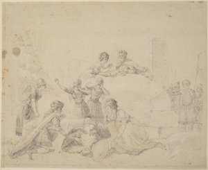 Eindscène van "Balders Dood"