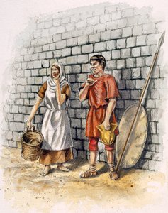 Romeinse man en vrouw