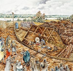 Sutton Hoo scheepsbegrafenis, 7e eeuw, 1990-2010