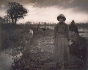 Poling het Moerashooiland, Leven en Landschap op de Norfolk Broads, 1886