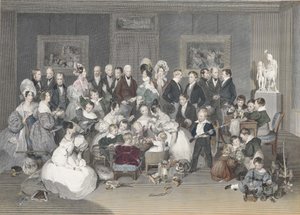 De Oostenrijkse keizerlijke familie in 1834, 1834