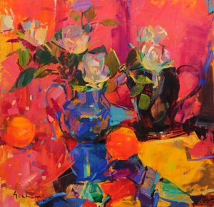 Blauw en Roze