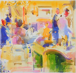 Ontbijt in The Carlyle, New York
