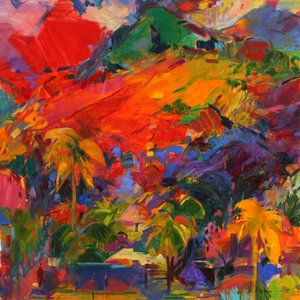 Polynesisch landschap, 2011
