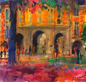 Het Koninklijk Paviljoen, Place des Vosges