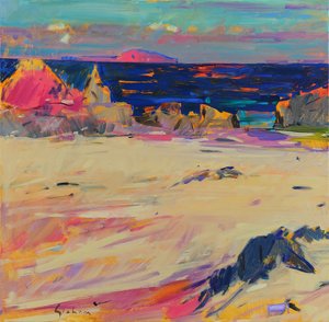Cathedral Rock, Iona, 2022 door Peter Graham