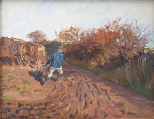 De ploeger keert om