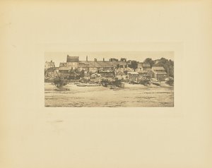 Een hoek van Old Yarmouth door Peter Henry Emerson